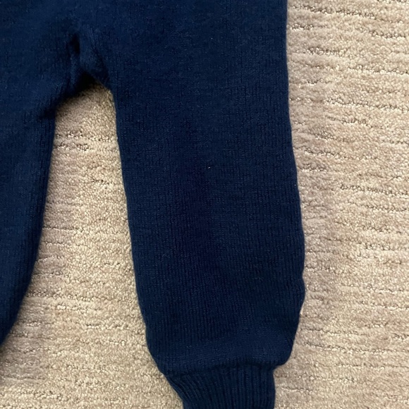 DISANA Blue Wool Bib Overalls German 12-24mo - Picture 3 of 4